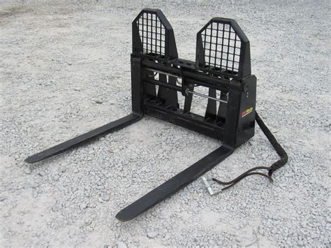 48 skid steer pallet forks|skid steer pallet fork extensions.